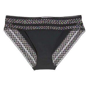 Calvin Klein Colorful Stripe Lace Bikini Underwear SMALL